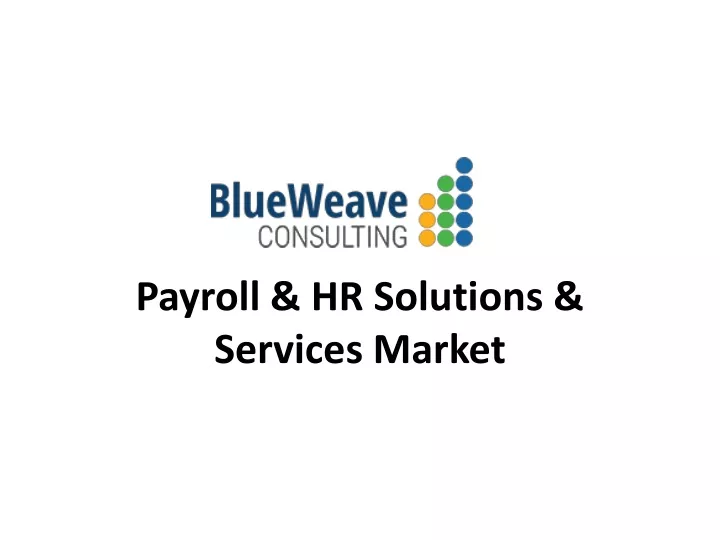 payroll hr solutions services market