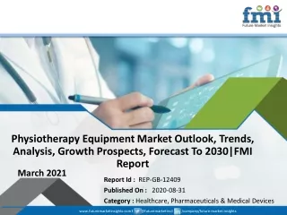 physiotherapy equipment market outlook trends