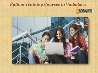 Python Training Courses in Vadodara