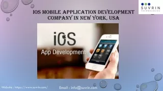 iOS Mobile Application Development Company in New York, USA
