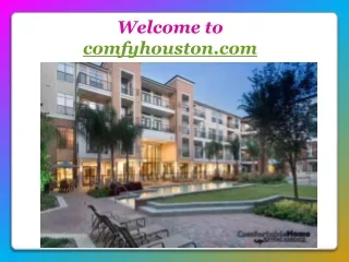 welcome to comfyhouston com