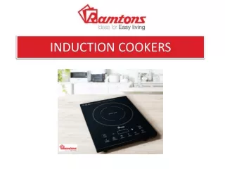 Benefits of Induction Cookers