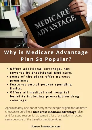 why is medicare advantage plan so popular