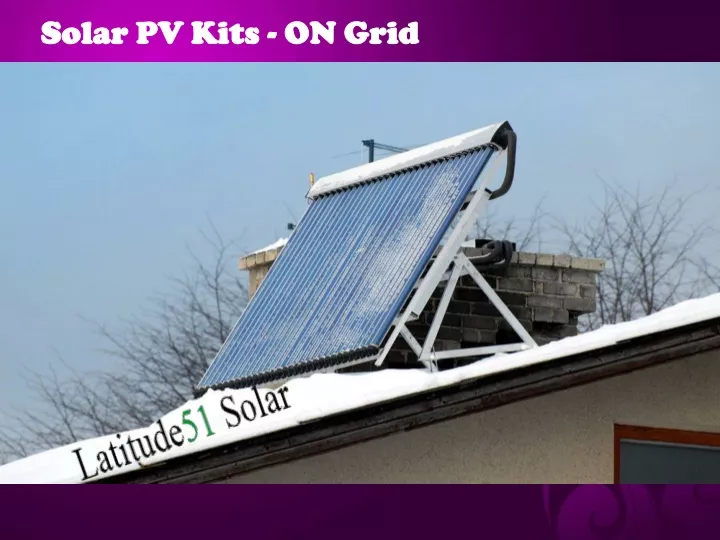 solar pv kits solar pv kits on grid