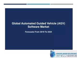 Global Automated Guided Vehicle (AGV) Software Market