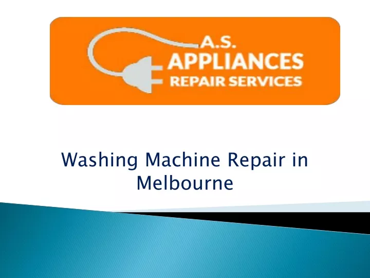 washing machine repair in melbourne