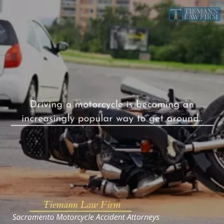 Sacramento Motorcycle Accident Attorneys | Tiemann Law Firm