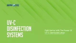 UVC DISINFECTION PRODUCTS