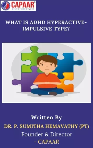 what is adhd hyperactive impulsive type