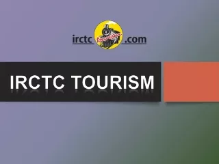 irctc tourism