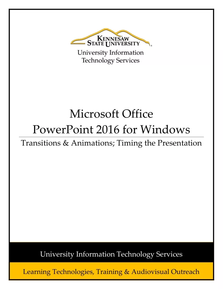 microsoft office powerpoint 2016 for windows