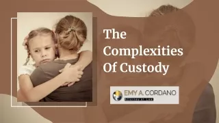 The Complexities Of Custody