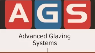 advanced glazing systems