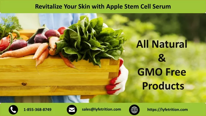 revitalize your skin with apple stem cell serum