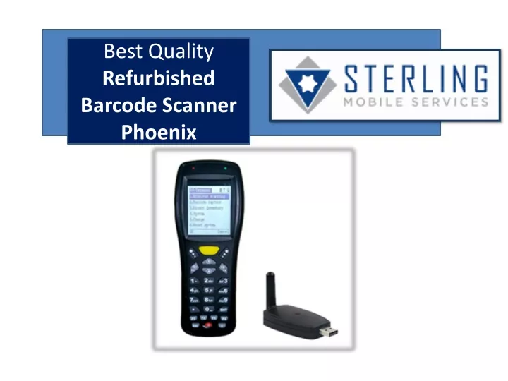 best quality refurbished barcode scanner phoenix