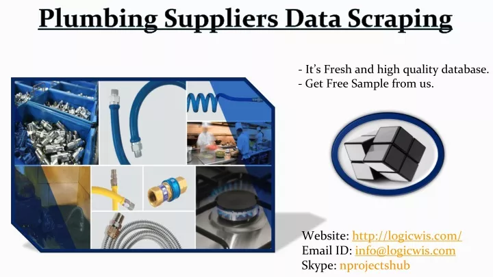 plumbing suppliers data scraping
