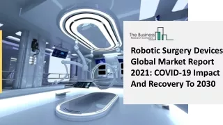 robotic surgery devices global market report 2021