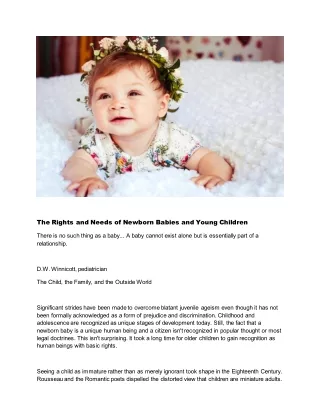 The_Rights_and_Needs_of_Newborn_Babies_and_Young_Children