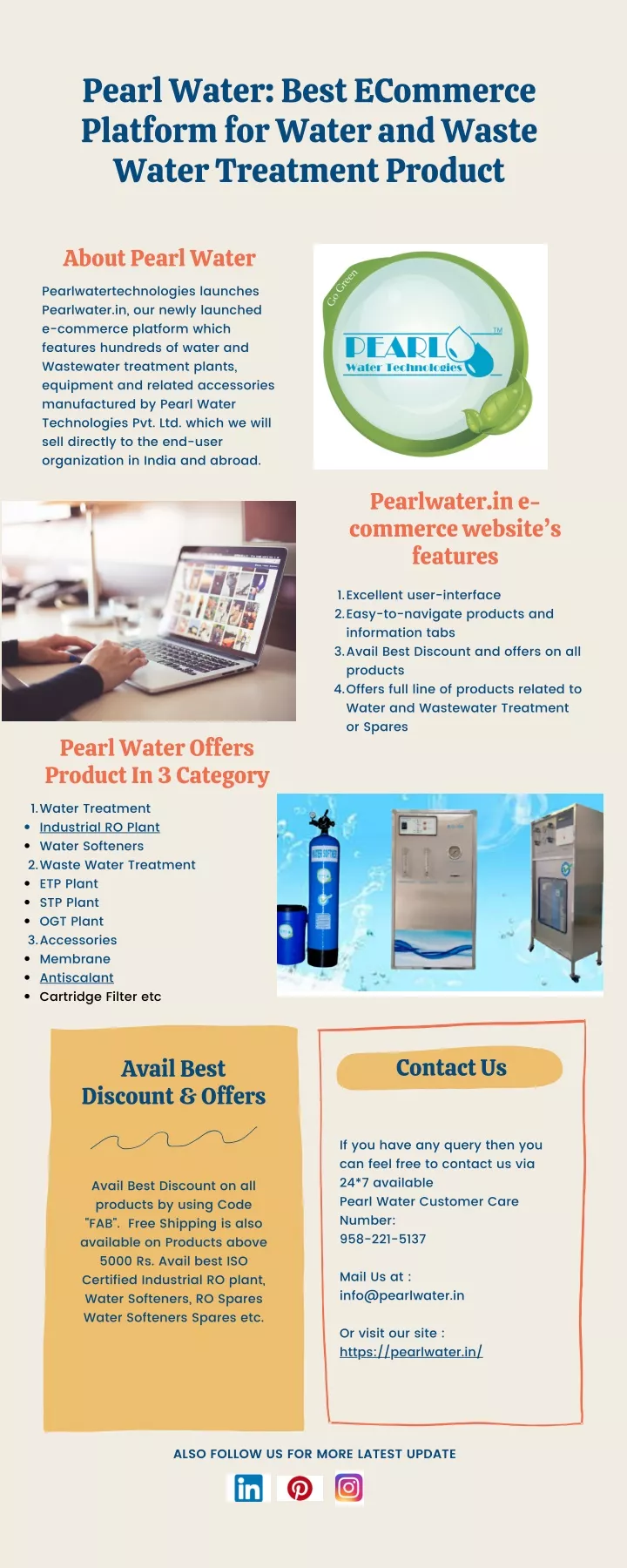 pearl water best ecommerce platform for water