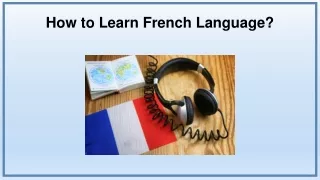 French Learning Classes