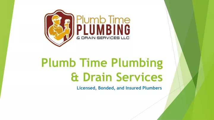 plumb time plumbing drain services