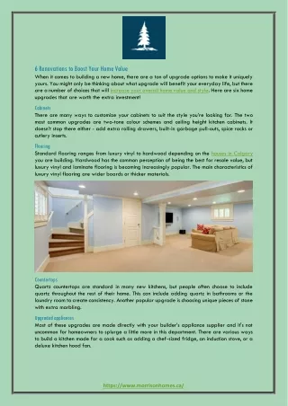 6 renovations to boost your home value when