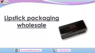 lipstick packaging wholesale