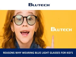 Reasons Why Wearing Blue Light Glasses for Kid's