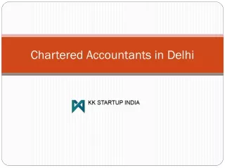 Chartered Accountants in Delhi