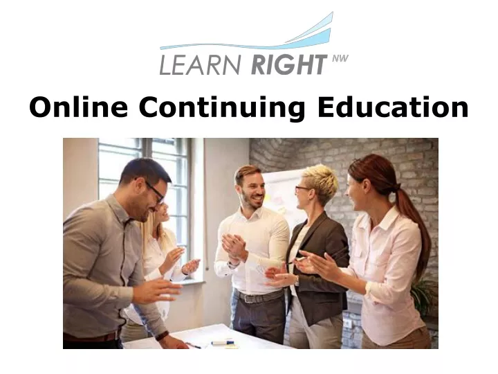 online continuing education