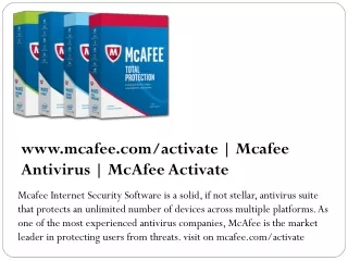 www mcafee com activate mcafee antivirus mcafee