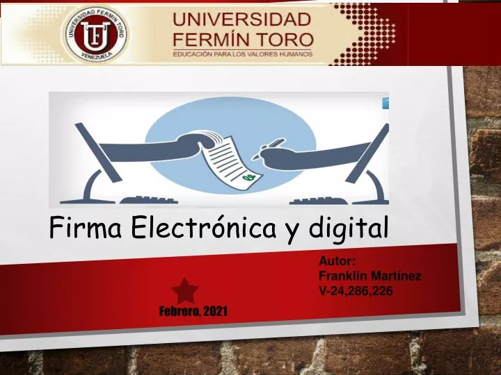 firma electr nica y digital