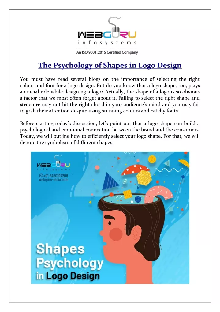 the psychology of shapes in logo design