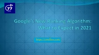 google s new ranking algorithm what to expect in 2021