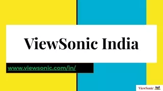 viewsonic india