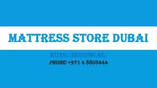 mattress store dubai