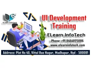 UI Development Training in Hyderabad