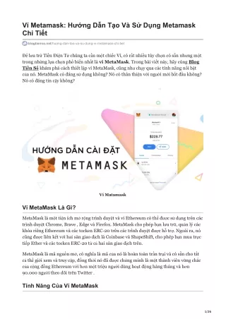 v metamask h ng d n t o v s d ng metamask chi ti t