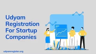 Udyam Registration For Startup Companies
