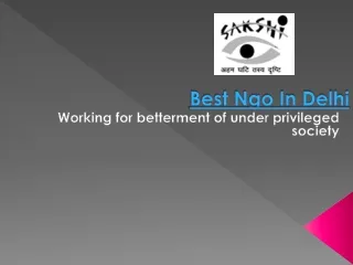 Best NGO in Gurgaon | Best NGO in NOIDA