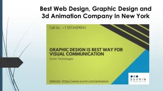 Best Web Design, Graphic Design, and 3d Animation Company In New York