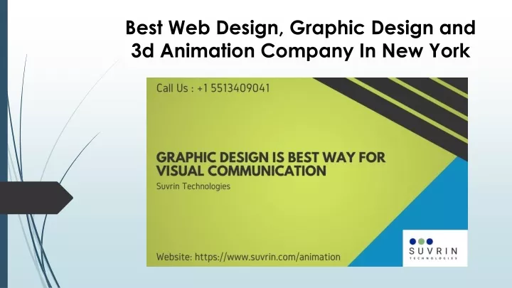 best web design graphic design and 3d animation company in new york