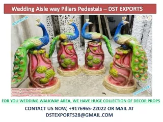 Wedding Walkway Decoration - DST Exports