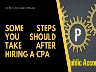 Some Steps You Should Take After Hiring a CPA
