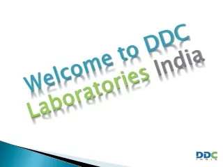welcome to ddc laboratories india