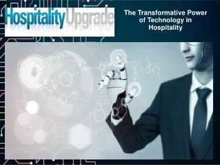 The Transformative Power of Technology in Hospitality