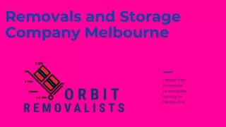 Removals and Storage Melbourne