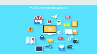 pgdm in retail management