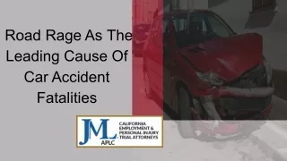 road rage as the leading cause of car accident