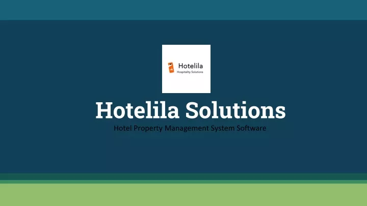 hotelila solutions
